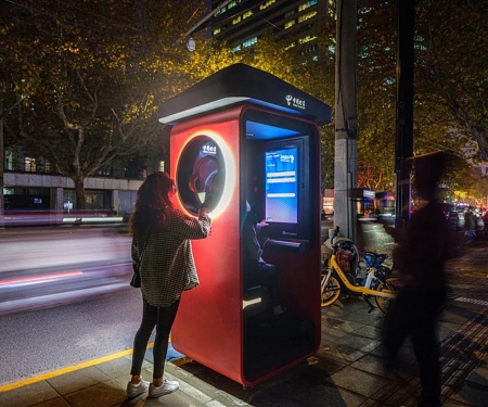 (Video) Re-imagined Phone Booth to Bring Modern, Digital Services