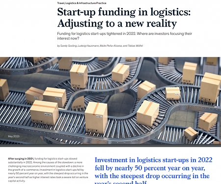 (PDF) Mckinsey - Start-Up Funding in Logistics : Adjusting to A New Reality
