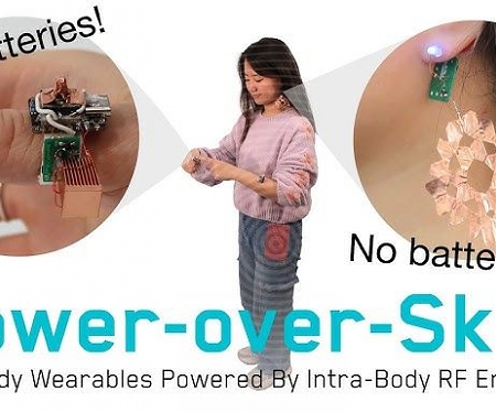 (Paper) Power-Over-Skin Makes Powering Wearables Easier