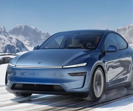 Tesla Facelifts the Model Y With Cybertruck-Like Front End
