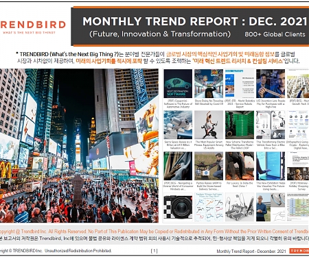 Monthly Trend Report - December. 2021 Edition
