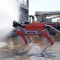 Fire-Quenching Modular Robodog Pads Into Danger Zones
