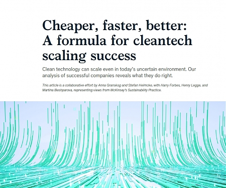 (PDF) Mckinsey - A Formula For Cleantech Scaling Success