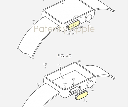 (Patent) The Revised iPad's Touch ID Button System Could One Day be Applied to a Future Apple Watch