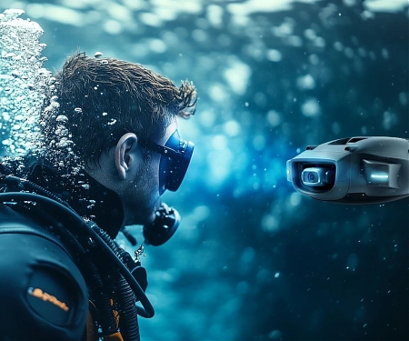 Underwater Camera Drone Concept Can Autonomously Capture High Quality Footage
