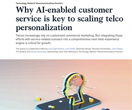 (PDF) Mckinsey - Why AI-Enabled Customer Service is Key to Scaling Telco Personalization