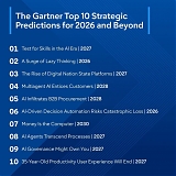 The Gartner Top 10 Strategic Predictions for 2026 And Beyond