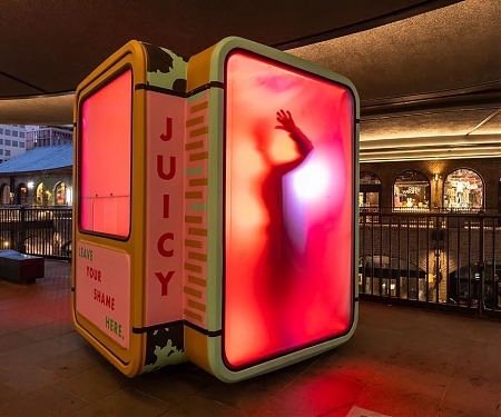 The Juicy Booth Debuts at This Year’s London Design Festival