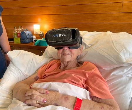Virtual Reality Takes Hospice Patients To Trips Around The World