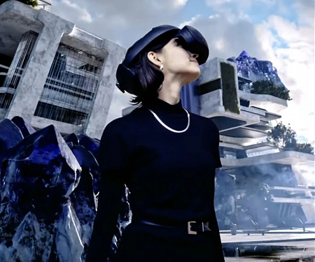 (CES 2025) Sony XYN VR Headset for Creating 3D Games and Metaverse Applications