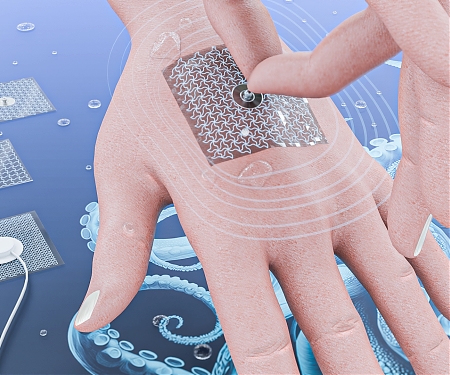 (Paper) Octopus-Inspired Patches Provide Irritation-Free Adhesion to Skin