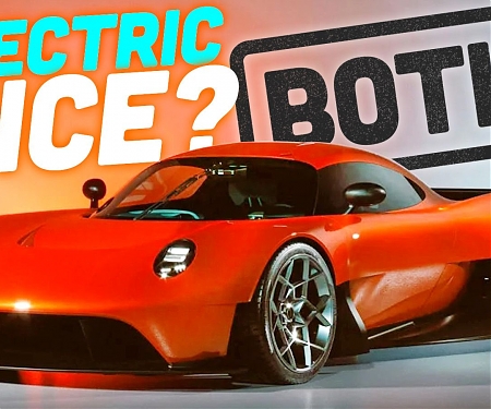 Oilstainlab Creates the First Gas-​or-​Electric Car