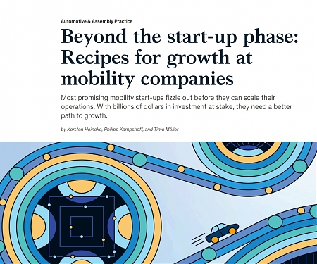 (PDF) Mckinsey - Beyond the Start-up Phase : Recipes for Growth at Mobility Companies