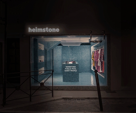 Apparel Store in France Invites Shoppers Into Nostalgic Gravity-Defying Pool