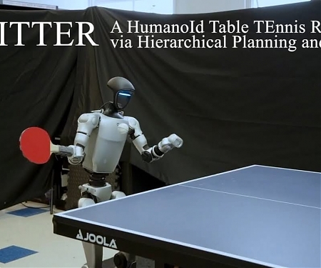 (Paper) HITTER : A HumanoId Table TEnnis Robot via Hierarchical Planning and Learning