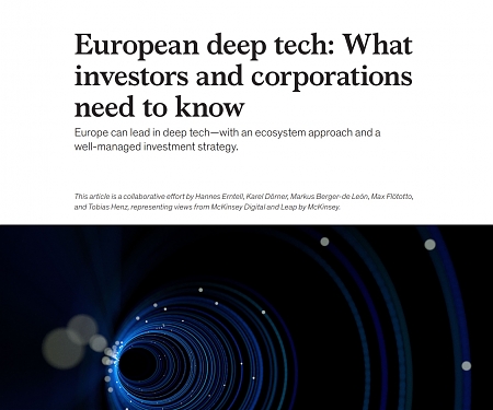(PDF) Mckinsey - European Deep Tech : What Investors and Corporations Need to Know