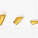 Nendo Shapes Glass with 3 Drinking Sides to Enrich Draft Beer’s Flavor and Aroma