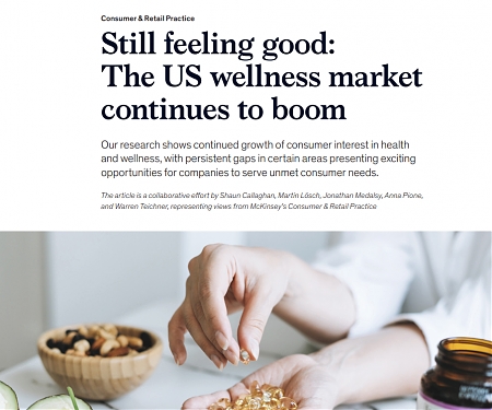 (PDF) Mckinsey - The US Wellness Market Continues to Boom