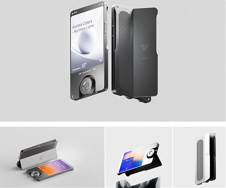This Ultra-Thin Portable Music Player Redefines Music Listening Experience