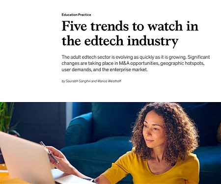 (PDF) Mckinsey - 5 Trends to Watch in The Ed-Tech Industry