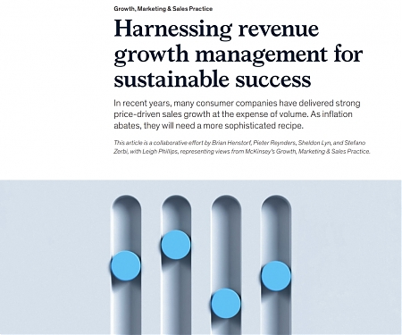 (PDF) Mckinsey - Harnessing Revenue Growth Management for Sustainable Success