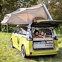 Volkswagen Camper Van Explodes Living Space Via Clever Pop-slide Roof