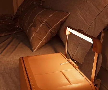 This New Suitcase Doubles as a Bedside Table