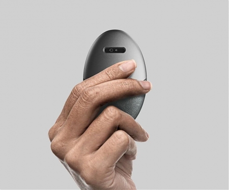 Pebble-shaped Camera Concept Blends Object and Subject in a Lenticular Image
