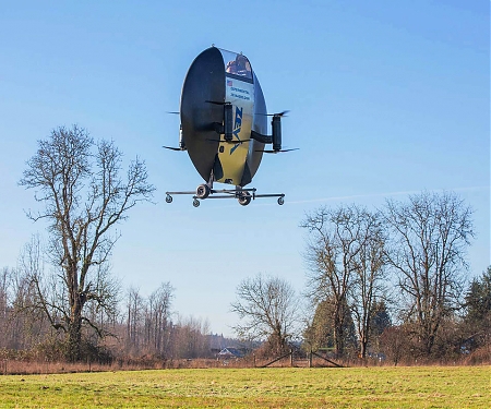 (Video) Zeva Presents The First Flight Video of Its Full-Size eVTOL UFO