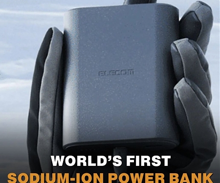 World-First Sodium-Ion Power Bank with 9,000-mAh Capacity Lasts 5,000 Cycles