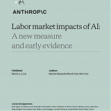 (PDF) Anthropic - Labor Market Impacts of AI : A New Measure And Early Evidence