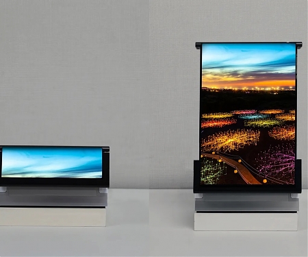 Samsung Display Unveils Display That Rolls Up Like a Scroll