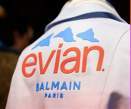 Balmain x Evian Is Olivier Rousteing’s "Fight to Change the Fashion Industry"