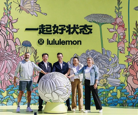 Lululemon’s ‘Wellbeing Garden’ Blooms in Shanghai