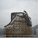 JR’s Gigantic New Installation in Hong Kong, Unveiled Ahead of Art Basel