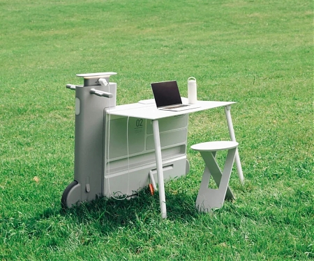 Worknic is A Portable Work Station If You Need Outdoor Inspiration