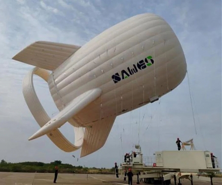 World’s First Megawatt-Level ‘Windmill’ Airship Set To Generate Power In China