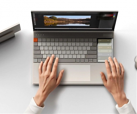 Retro Laptop Concept Takes The Mechanical Keyboard Trend To The Next Level