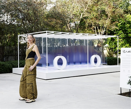 Lexus Uveils 8 Minutes and 20 Seconds Installation at Miami Art & Design Week