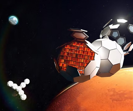 (Video) MIT Media Lab Designs and Tests Modular Tiles for Self-Assembling Space Architecture