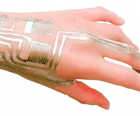 Print These Electronic Circuits Directly Onto Skin