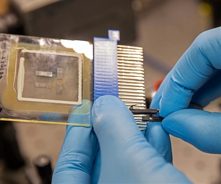 An OLED for Compact, Lightweight Night Vision