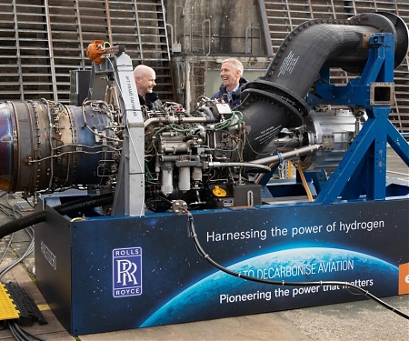Rolls-Royce and EasyJet Test Hydrogen-Powered Aircraft Engine
