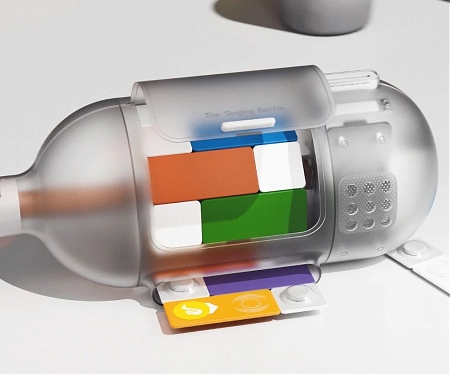 Singing Bottle Concept Rewards Kids When They Take Their Pills
