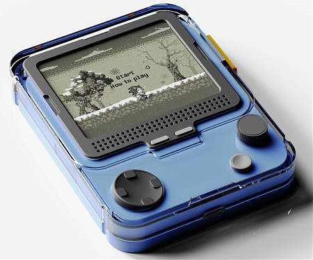 This SEGA Handheld Gaming Console Doubles as Pocketable Digital Calendar