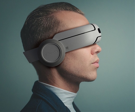 This Mixed Reality Headset Gives You a Cyberpunk Makeover for the Metaverse