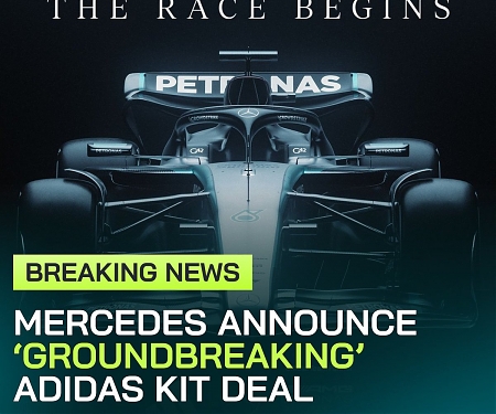 Mercedes Announce 'Groundbreaking' Adidas Deal After Big Brand Switch