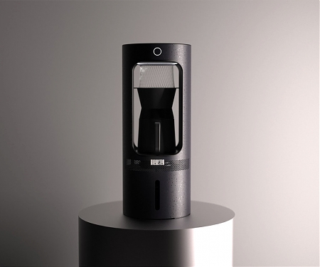 A Automatic Pour-over Coffee Machine Designed to Fit Right on Your Desk as You WFH