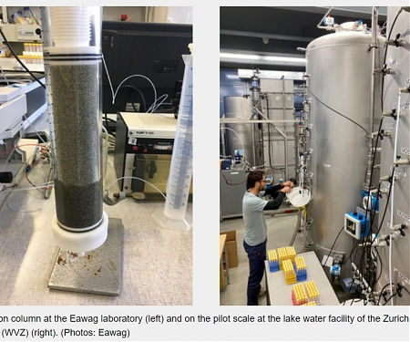 Slow Sand Filter Cleans 99.9 Percent of Nanoplastics from Drinking Water