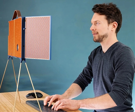 Sleek Custom Triple-Screen Framework Laptop